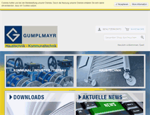 Tablet Screenshot of gumplmayr.at